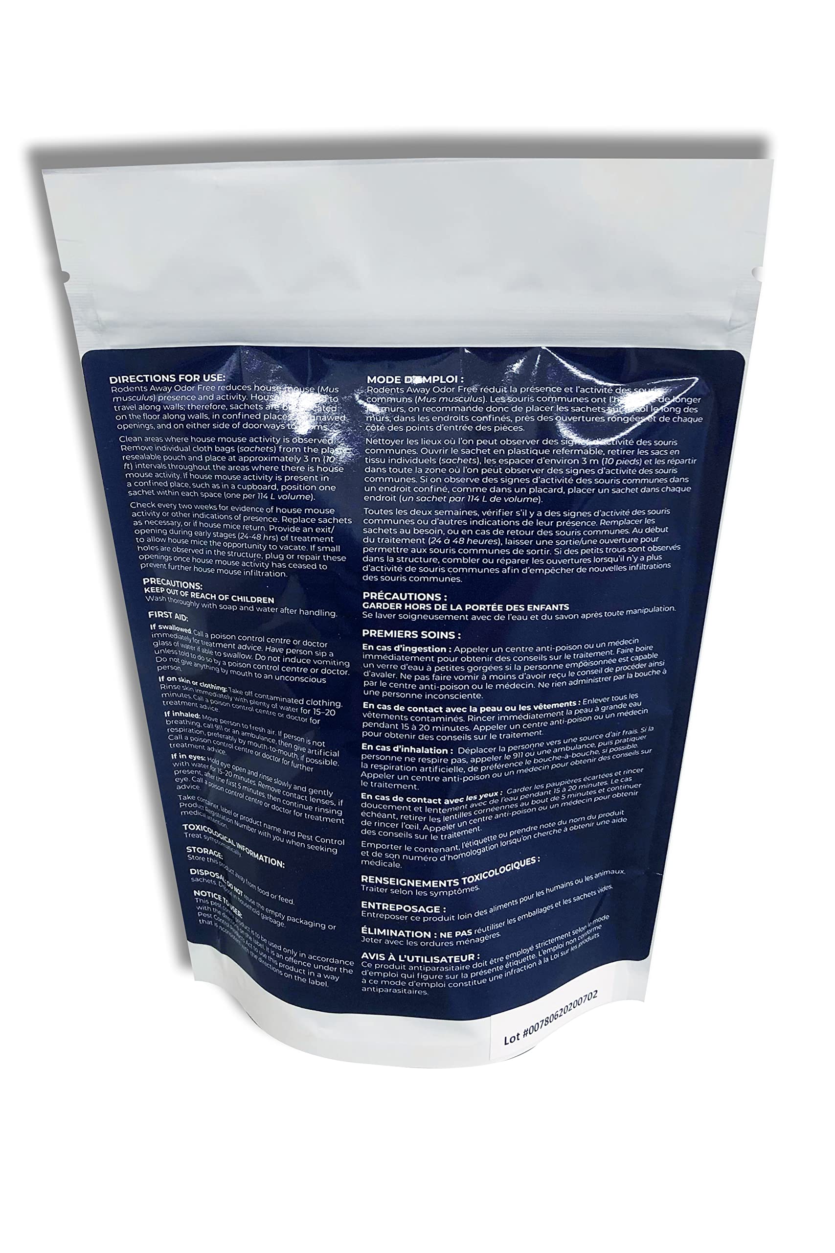 Rodents Away Odor Free 6-Pack, Slow Release Mouse Repellent - Available at All In One Marketplace Canada