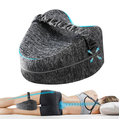 ZJZ Knee Pillow for Side Pillow, Memory Foam Knee Pillow, Suitable for Relieving Leg, Back, Knee Pain, improving Sleep Quality, Butterfly Side Pillow Leg Pillow - Available at All In One Marketplace Canada