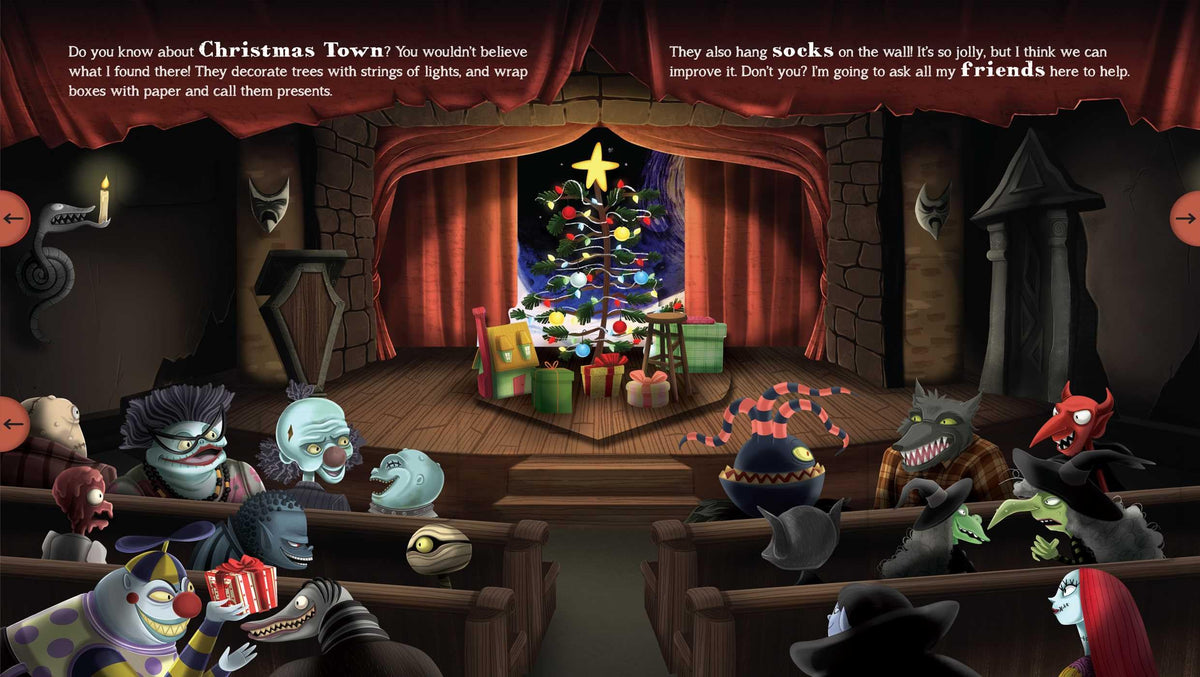 Disney Tim Burton's The Nightmare Before Christmas: Welcome to Halloween Town!