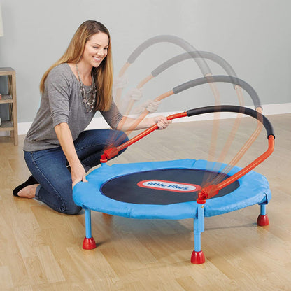 Little Tikes Easy Store 3' Trampoline, 36.00 L x 36.00 W x 33.50 H Inches - Available at All In One Marketplace Canada