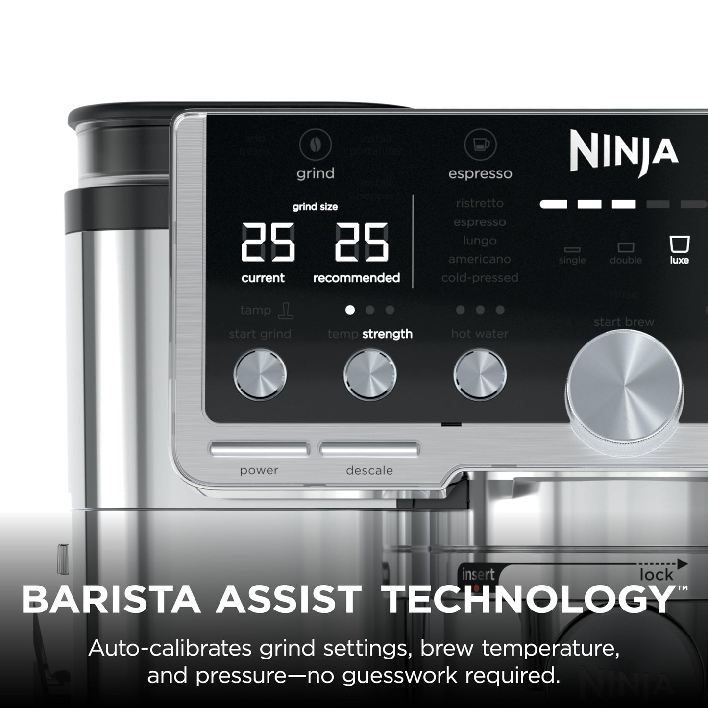 Ninja Luxe Café Pro Series, Espresso, Cold Brew, Hot Water, ES701C Ninja