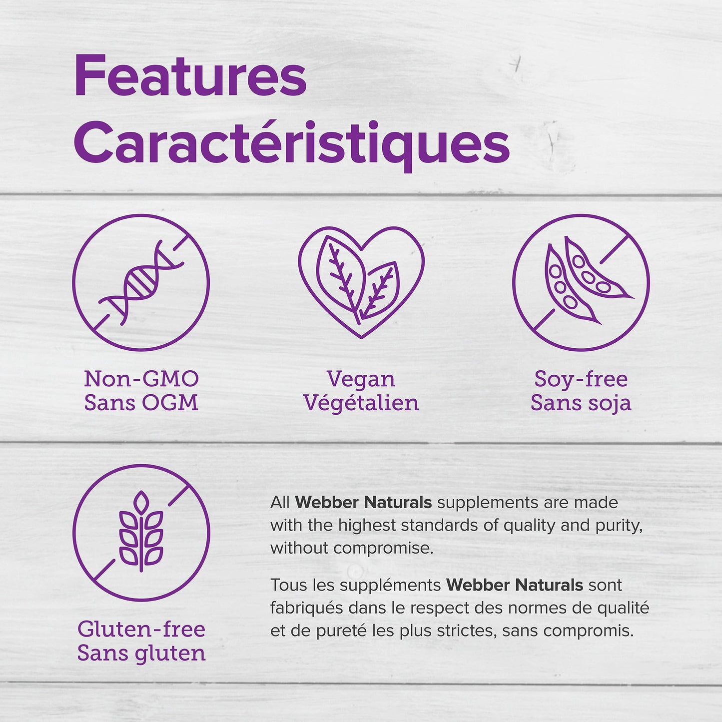 Webber Naturals NMN 500 mg (Nicotinamide Mononucleotide), 30 Capsules, Helps Maintain NAD+ Levels, Vegan Webber Naturals