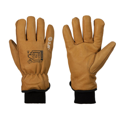 Superior Glove Endura Insulated Winter Leather Work Gloves for Men & Women with Thinsulate Liner – 378GOBDTK X-Large (Pack of 1 Pair) 🍁 All In One Marketplace Canada