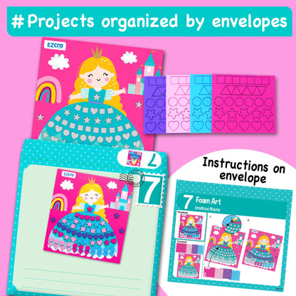 EZCRA Unicorn Craft Kits for Kids 4-8 - 21 Fantasy Projects, All-in-One Box 🍁 All In One Marketplace Canada