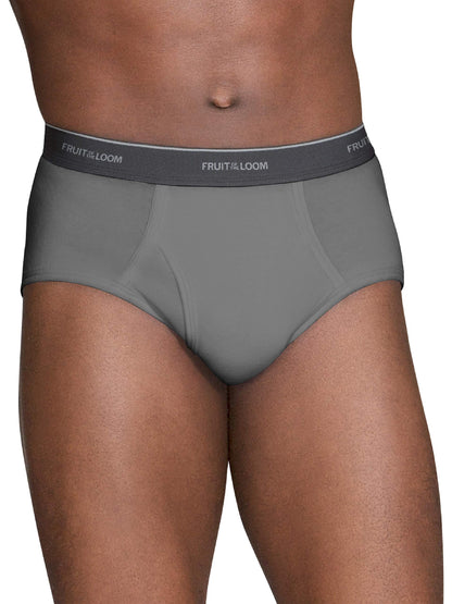 Fruit of the Loom mens Cotton (Regular & Big Men) Briefs, Regular - 6 Pack Assorted, Medium US Fruit of the Loom