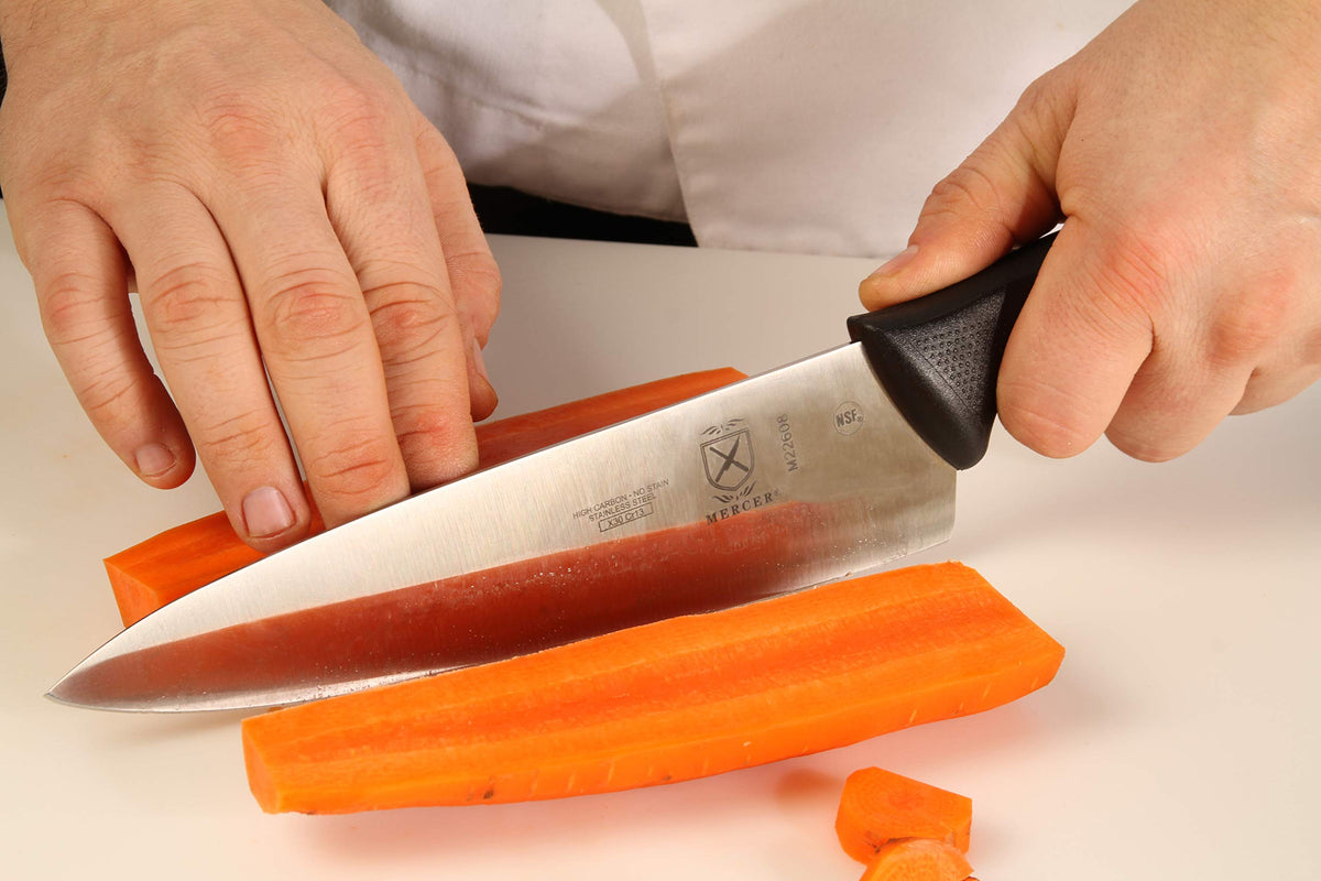 Mercer Culinary 8-Inch Chef's Knife, Black