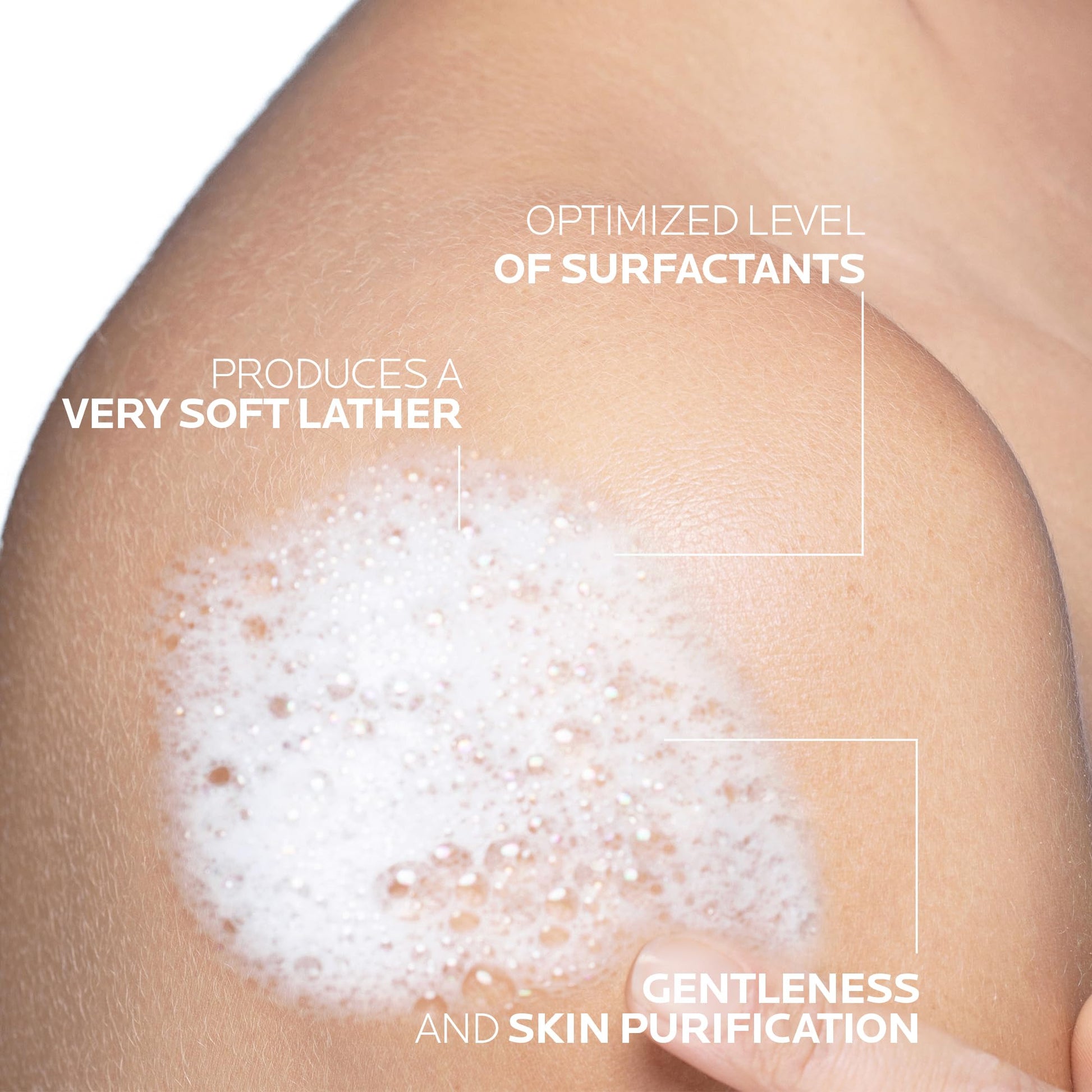 La Roche-Posay Body Wash, Lipikar Syndet AP+ Anti-Itch Body Wash For Eczema-prone Skin with Shea Butter & Niacinamide, Fragrance Free, Suitable for Sensitive Skin, 400ml - Available at All In One Marketplace Canada