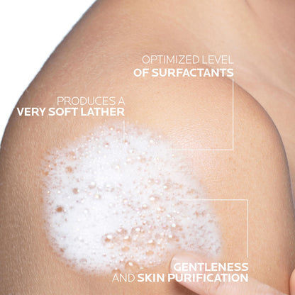 La Roche-Posay Body Wash, Lipikar Syndet AP+ Anti-Itch Body Wash For Eczema-prone Skin with Shea Butter & Niacinamide, Fragrance Free, Suitable for Sensitive Skin, 400ml - Available at All In One Marketplace Canada