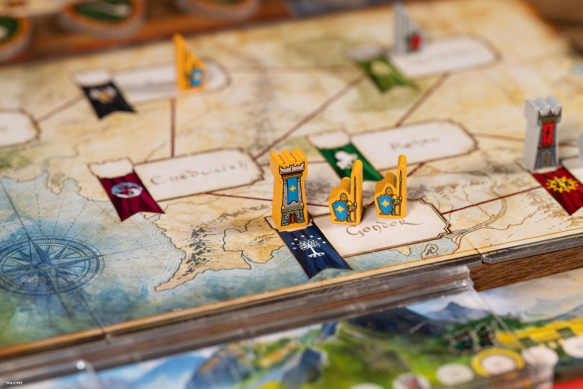 The Lord of the Rings - Middle - Earth (English Version) - Made by Asmodee Asmodee