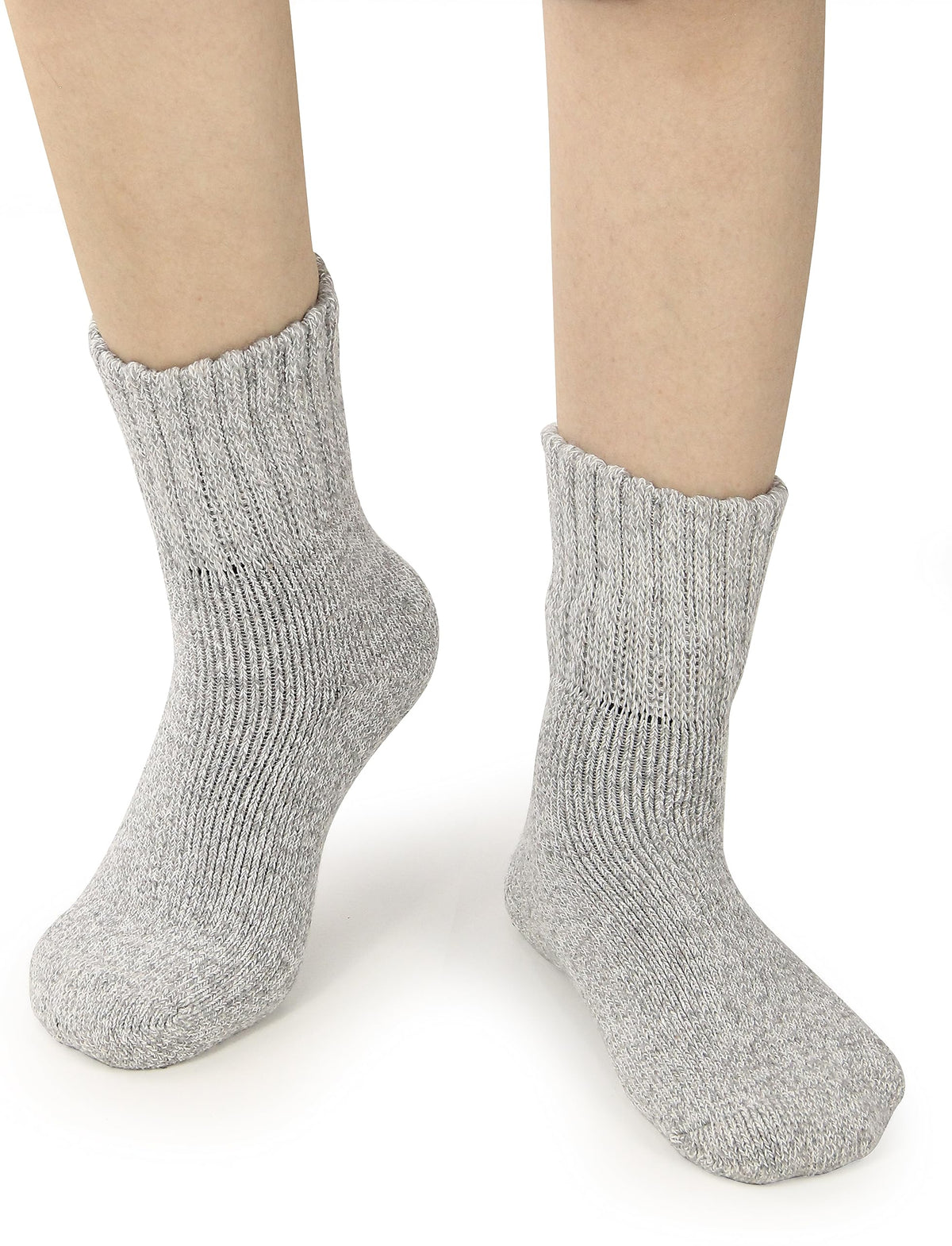 BenSorts Women Boots Socks Warm Thick Cozy Winter Crew Black Brown Gray 🍁 All In One Marketplace Canada