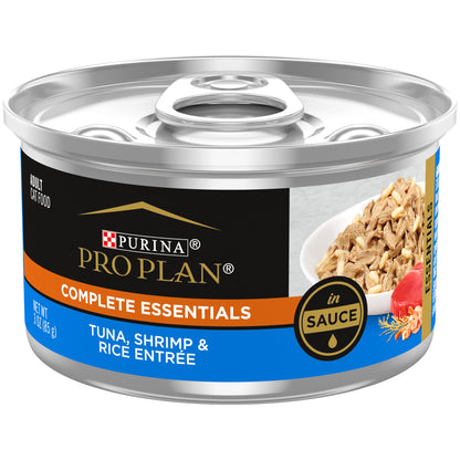 Purina Pro Plan Wet Cat Food Savor, Tuna Shrimp and Rice Entrée, 3-Ounce Can, Pack of 24 🍁 All In One Marketplace Canada