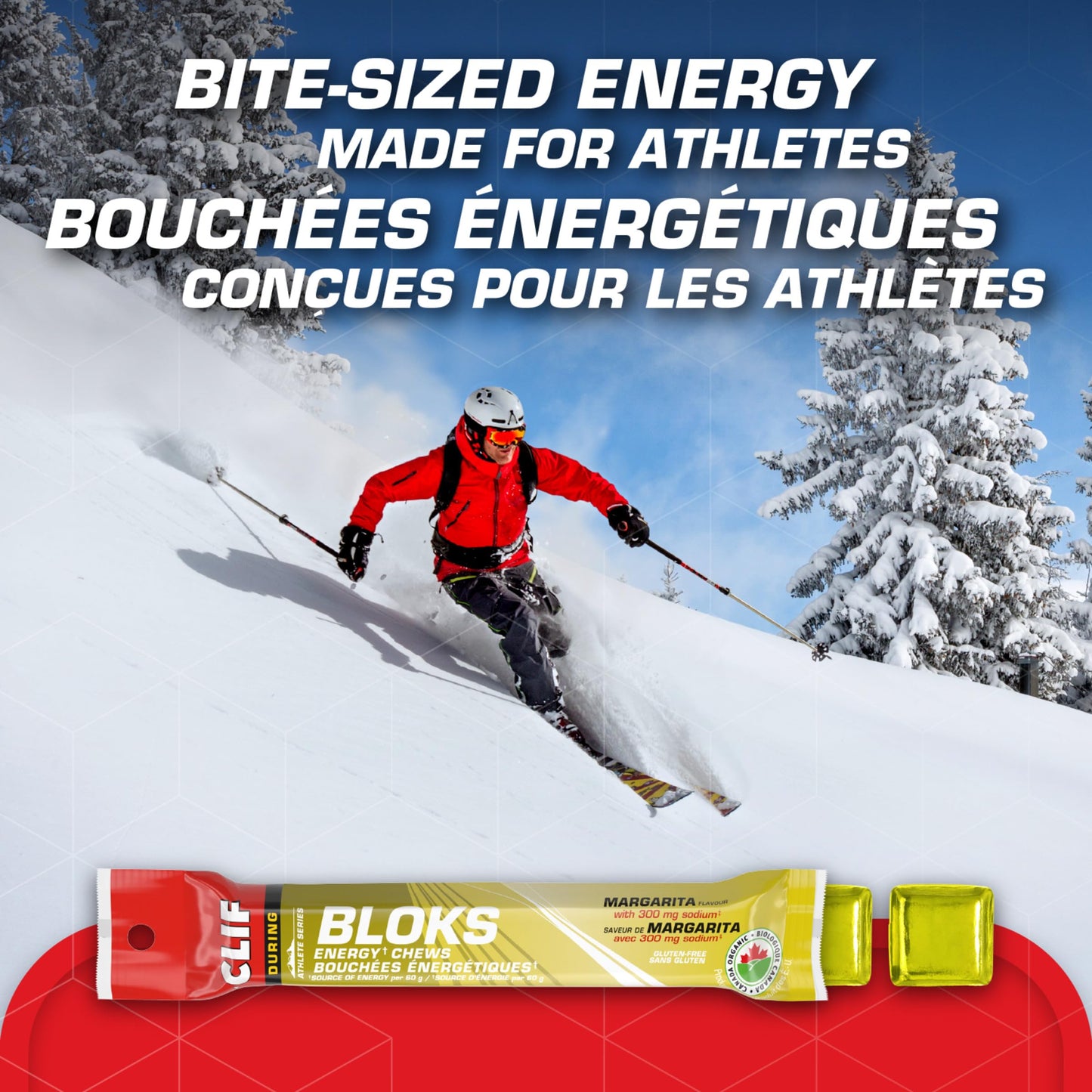 Clif Bloks Energy Chews, Margarita Flavour, Organic, 60 g (Pack of 18) 🍁 All In One Marketplace Canada