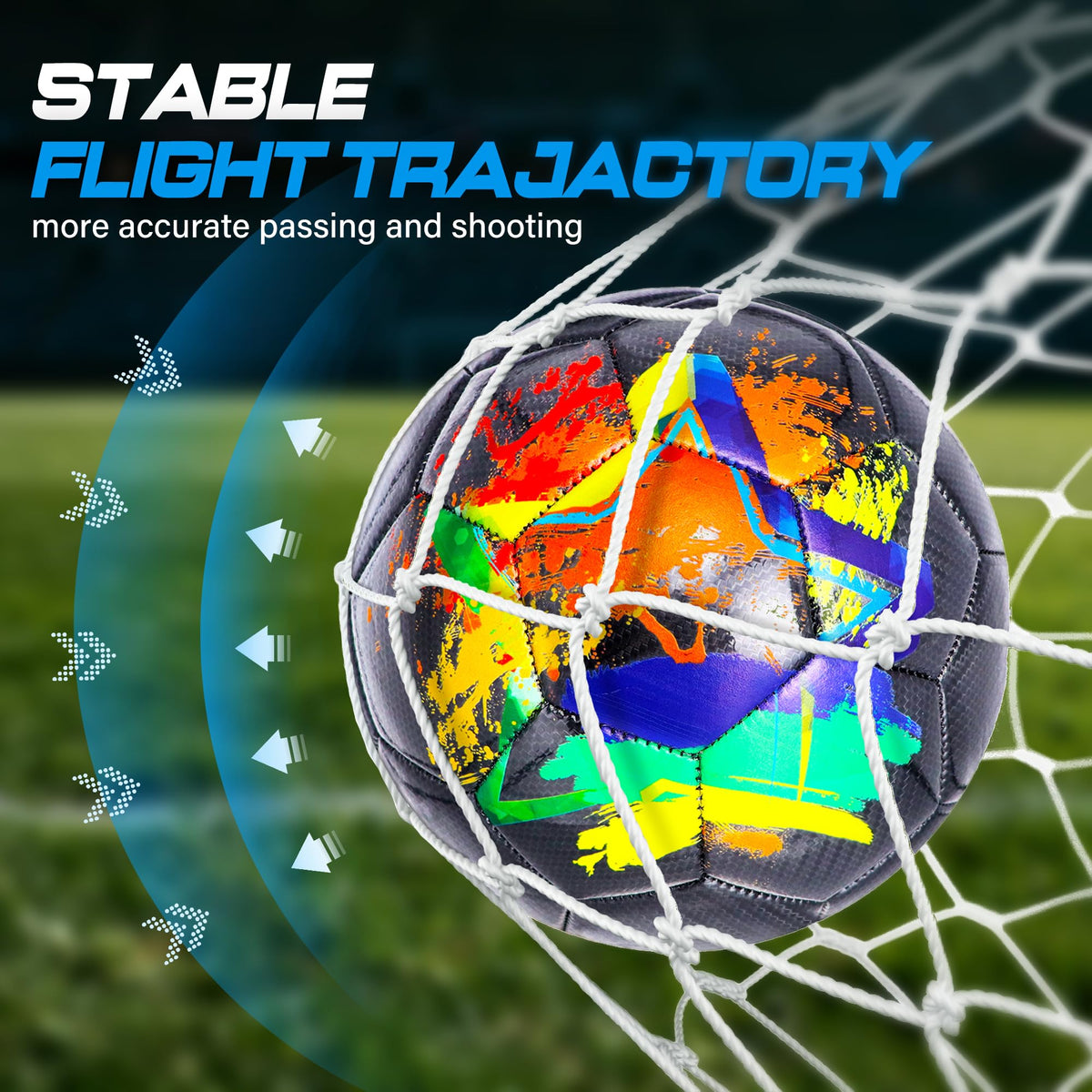 Size 4 Soccer Ball, Champhox Soccer Balls for Boys Youth Size 4 Soccer Balls for Kids Soccer Players Long-Lasting Construction Skill Practicing Gifts Christmas Birthday Back to School 🍁 All In One Marketplace Canada