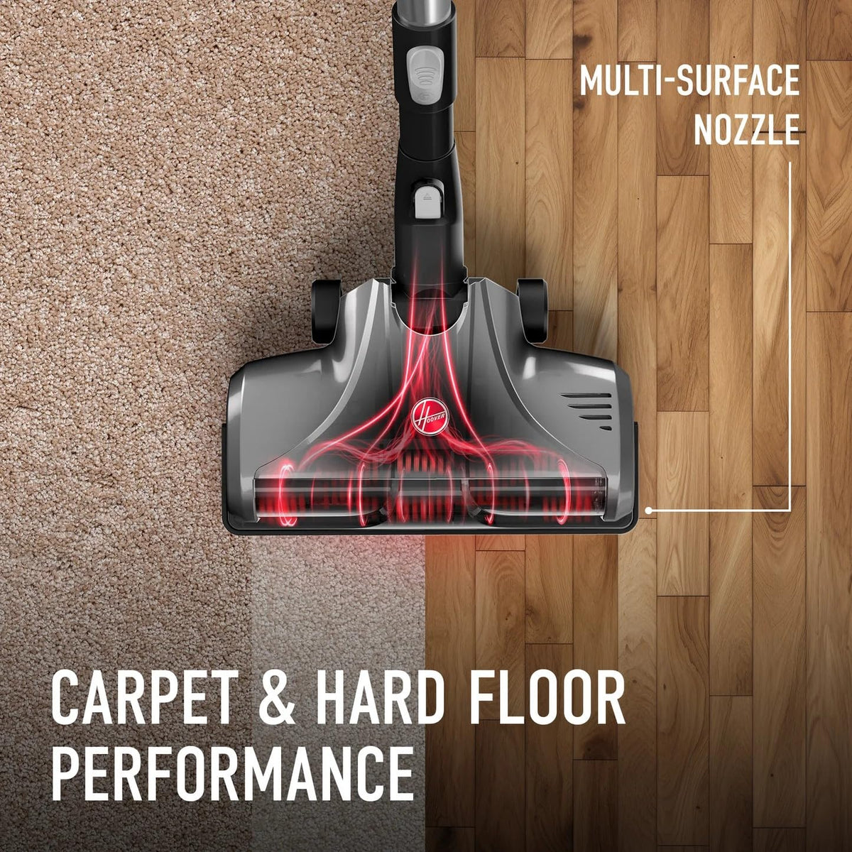 Hoover WindTunnel Bagless Canister Vacuum, Powered Brush, Corded, SH40500CA