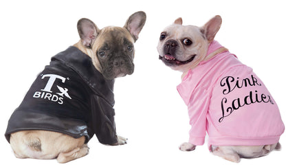 Veste Pink Ladies pour animal de compagnie, 40e anniversaire de Grease, par Rubies, pour soirées à thème et Halloween, très petite (XS)