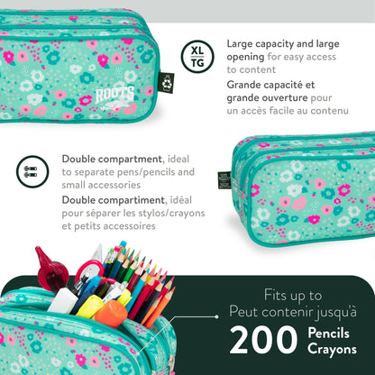 Roots Essential Kids 3-in-1 Backpack Set, Mint, 22.5L