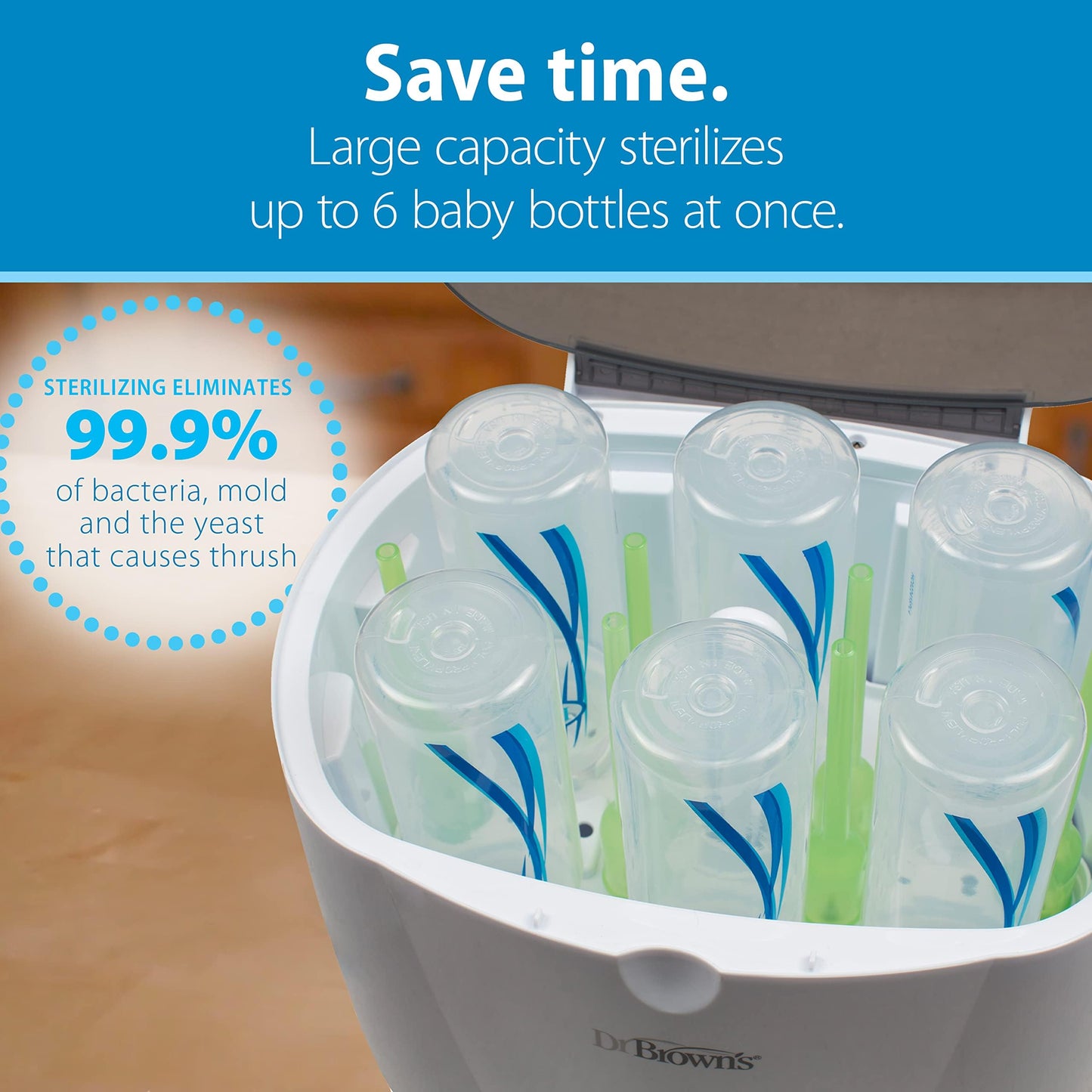Dr. Brown's Deluxe Electric Sterilizer for Baby Bottles and Other Baby Essentials - Available at All In One Marketplace Canada