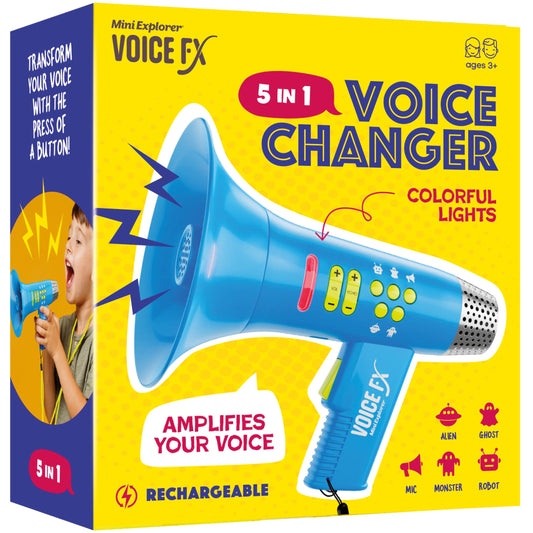 Voice Changer for Kids - Voice Changing Device for Boys & Girls Ages 3-8+ Olds - Birthday Easter Gifts for 3, 4, 5, 7, 8 Year Old Boy - Cool Outdoor Toys Gift Ideas for Kid, Toddler - Available at All In One Marketplace Canada