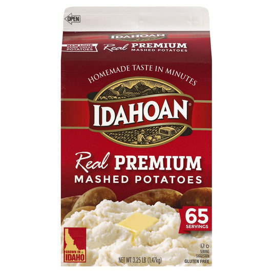 Idahoan Real Premium Mashed Potatoes, 3.25 lbs