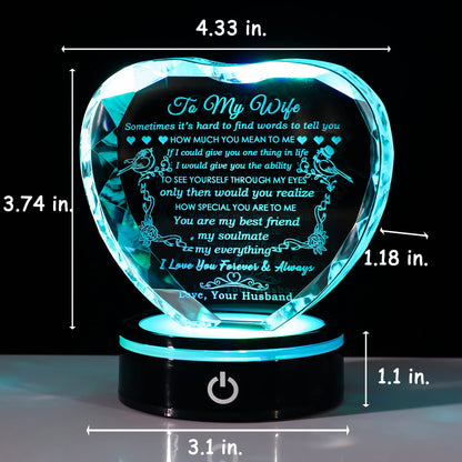 YWHL Gifts for Wife I Love You Gift Idea for Wedding Anniversary & Birthday 🍁 All In One Marketplace Canada
