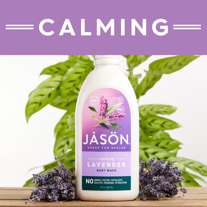 Jason Body Wash - calming lavender 887 ml, Packaging may vary