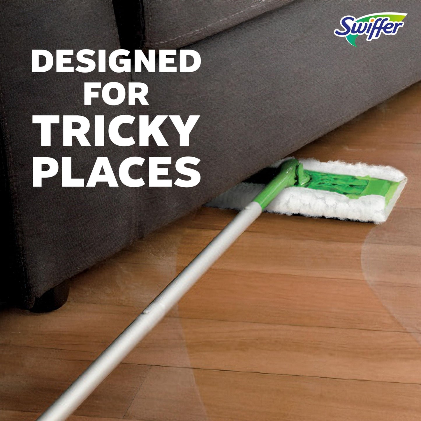 Swiffer Sweep + Mop, Broom & Mop Alternative, Dry & Wet Floor Cleaner for Dirt, Dust, Hair, All Purpose Cleaning Tool for Home, Bathroom, Kitchen, Set Includes 1 Sweeper, 14 Dry Pads, 5 Wet Pads Fresh - Available at All In One Marketplace Canada