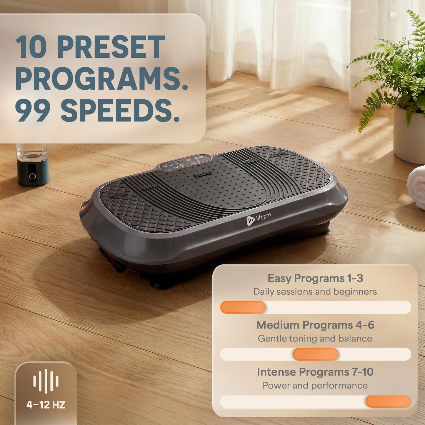 Lifepro Waver Vibration Plate Exercise Machine,Dual-Action Motion- 10 Modes 🍁 All In One Marketplace Canada