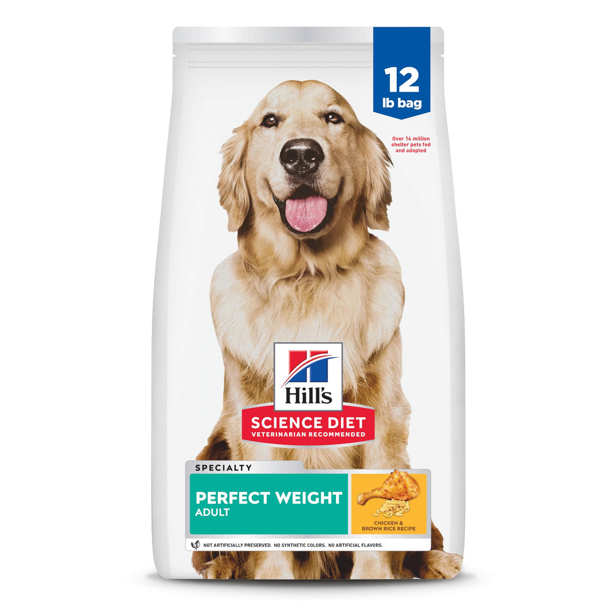 Hill's Science Diet, Perfect Weight, Adult, Dry Dog Food, 5.44kg