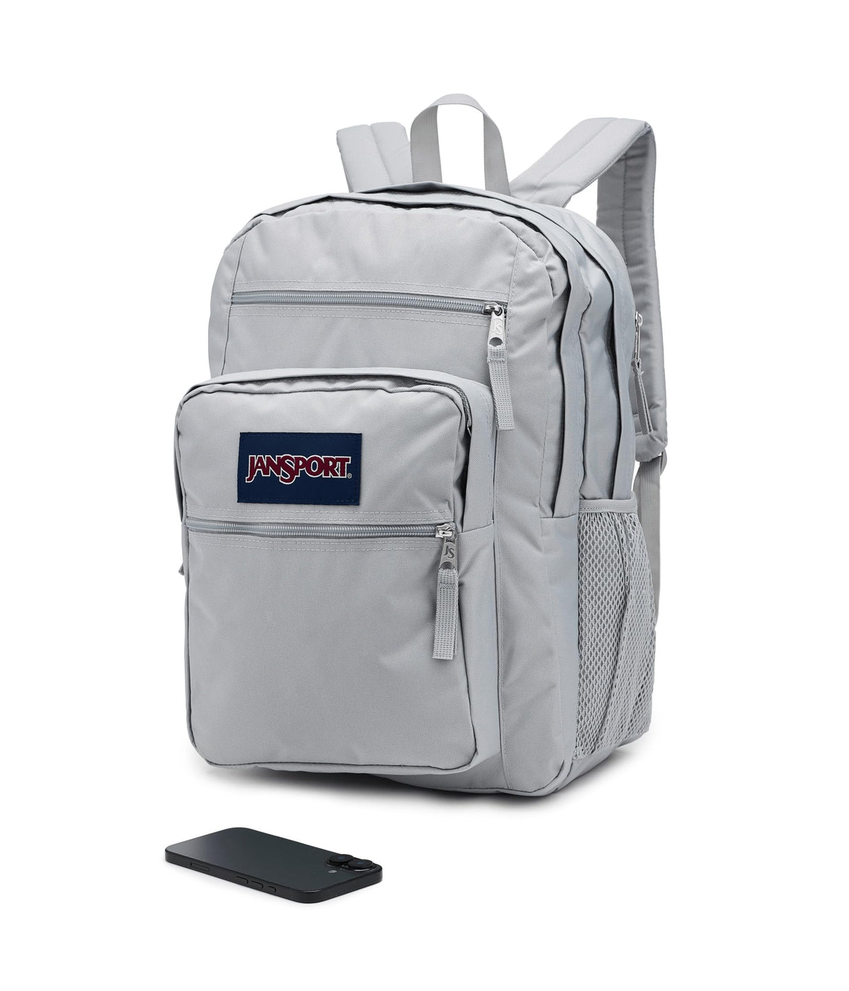 JanSport 34L Big Backpack - 15 Inch Laptop Sleeve, Grounded Grey