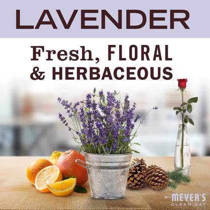 Mrs. Meyer's Clean Day Multi-Surface Cleaner Spray, All-Purpose Cleaner Solution for Home & Kitchen, Lavender Scent, 473 ml Spray Bottles, 4 Pack MRS. MEYER'S