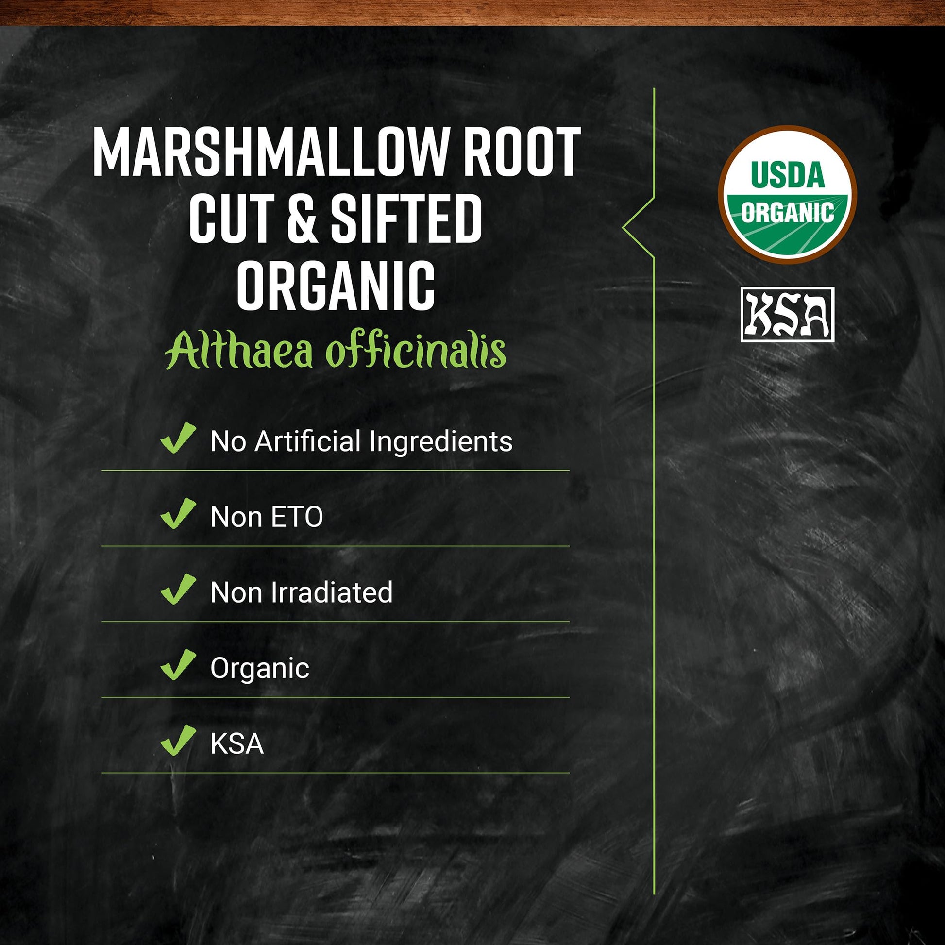 Frontier Co-op Organic Marshmallow Root - Cut & Sifted Herb for Tea, Powder & More - 3.81 oz