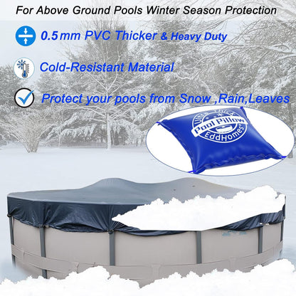 4x15ft Pool Pillow for Above Ground Pools, 0.5mm Extra Thick & Strong Cold-Resistant Pool Pillows for Closing Winter 4x15', Pool Pillow for Winterizing to Last All Season(Durable/with 31ft Rope) 🍁 All In One Marketplace Canada
