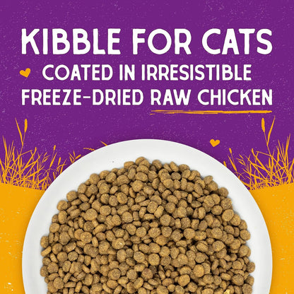 Stella & Chewy’s Raw Coated Premium Kibble Cat Food – Grain Free, Protein Rich Meals – Cage-Free Chicken Recipe – 1.13 kilograms Stella & Chewy's