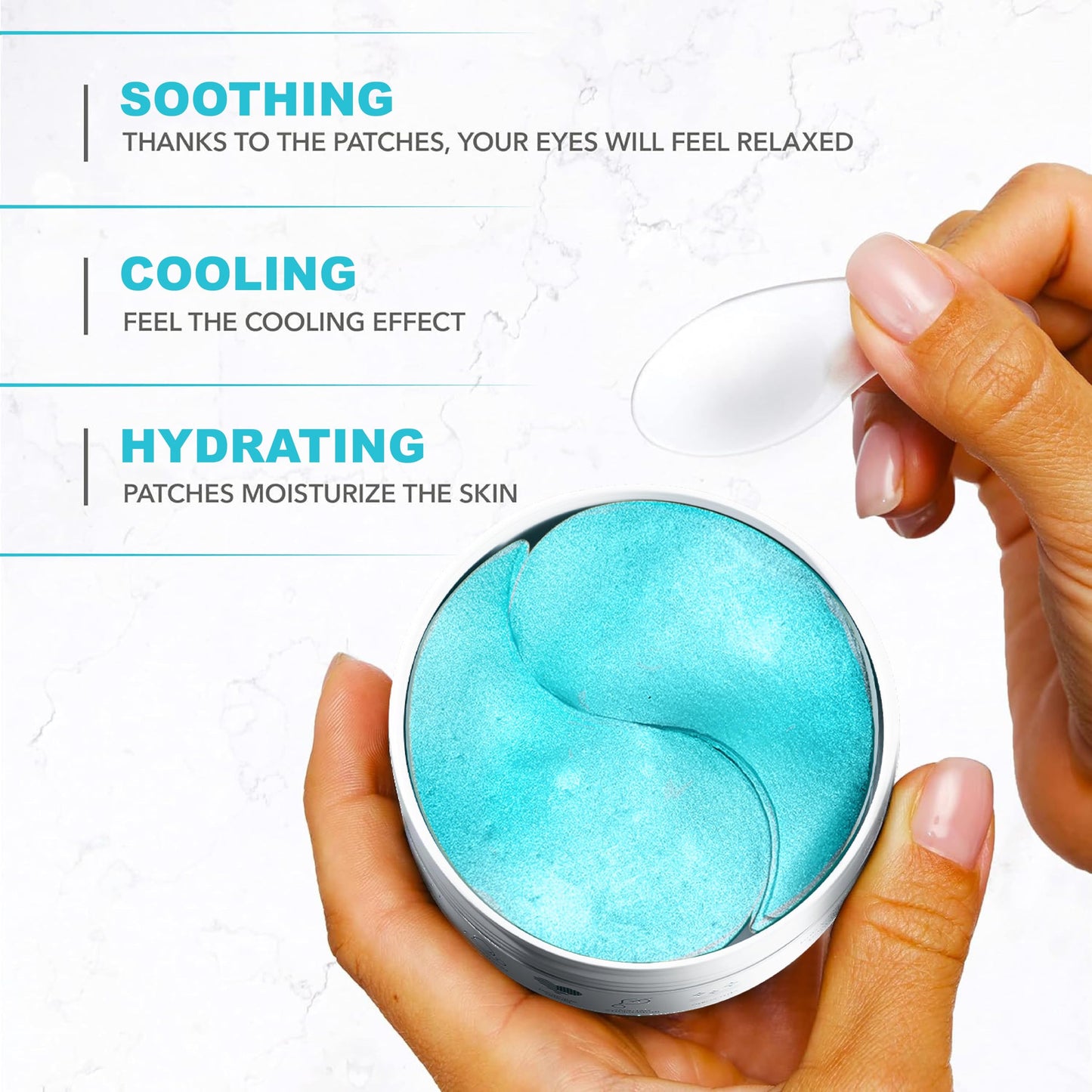Under Eye Patches For Puffy Eyes And Dark Circles - Retinol Collagen Under Eye Masks - Reduce Wrinkles & Bags - Skin Treatment Pads - Anti Aging Moisturizer Mask For Women Gift - 60 Gel Pads - Available at All In One Marketplace Canada