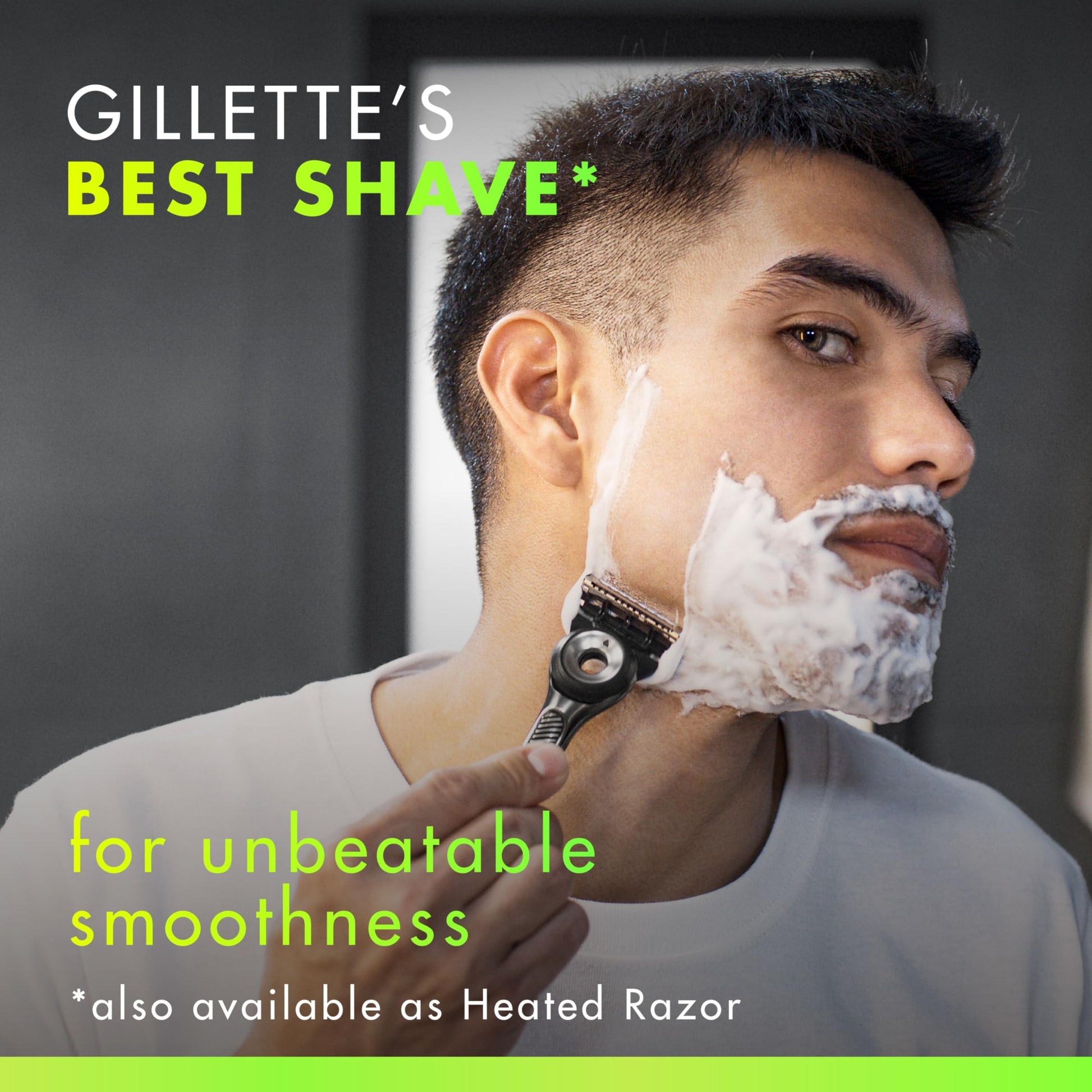 Gillette Mens Razor Blade Refills with Exfoliating Bar by GilletteLabs, Compatible Only with GilletteLabs Razors with Exfoliating Bar and Heated Razor, 4 Razor Blade Cartridges - Available at All In One Marketplace Canada