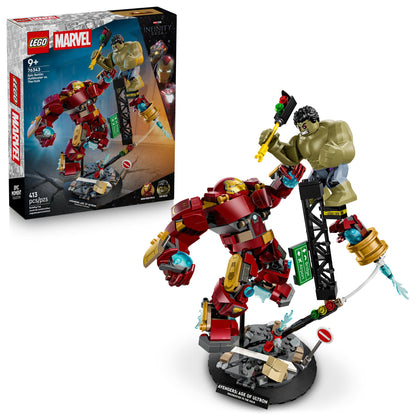 LEGO Marvel Epic Battle: Hulkbuster vs. The Hulk Building Toy for Boys & Girls - Avengers: Age of Ultron Display & Play Set W/2 Minifigures for Kids, Ages 9+ - Gift Idea for Birthdays - 76343 🍁 All In One Marketplace Canada
