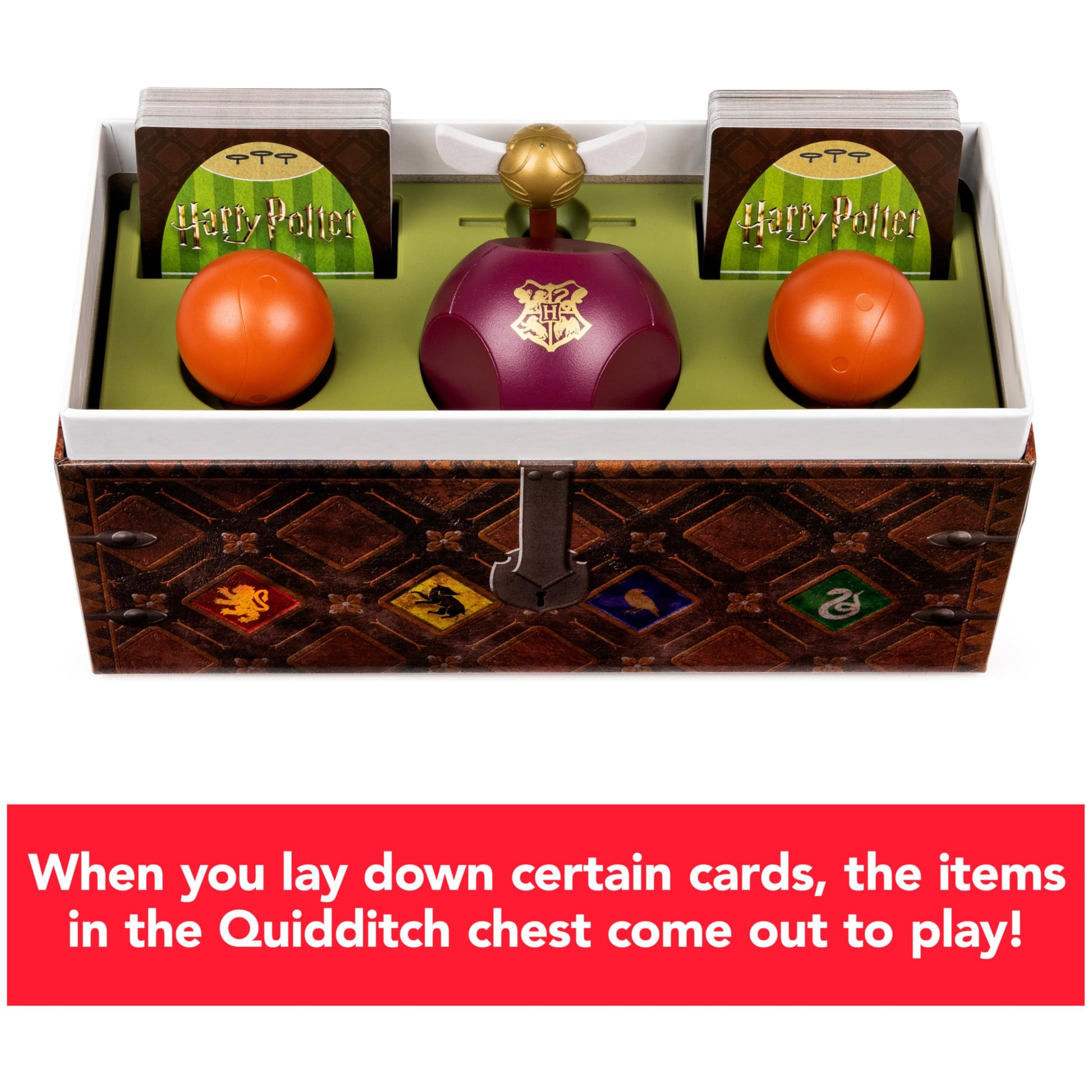 Harry Potter Catch The Golden Snitch, A Quidditch Board Game for Witches, Wizards and Muggles, Family Game Ages 8 & up Spin Master Games
