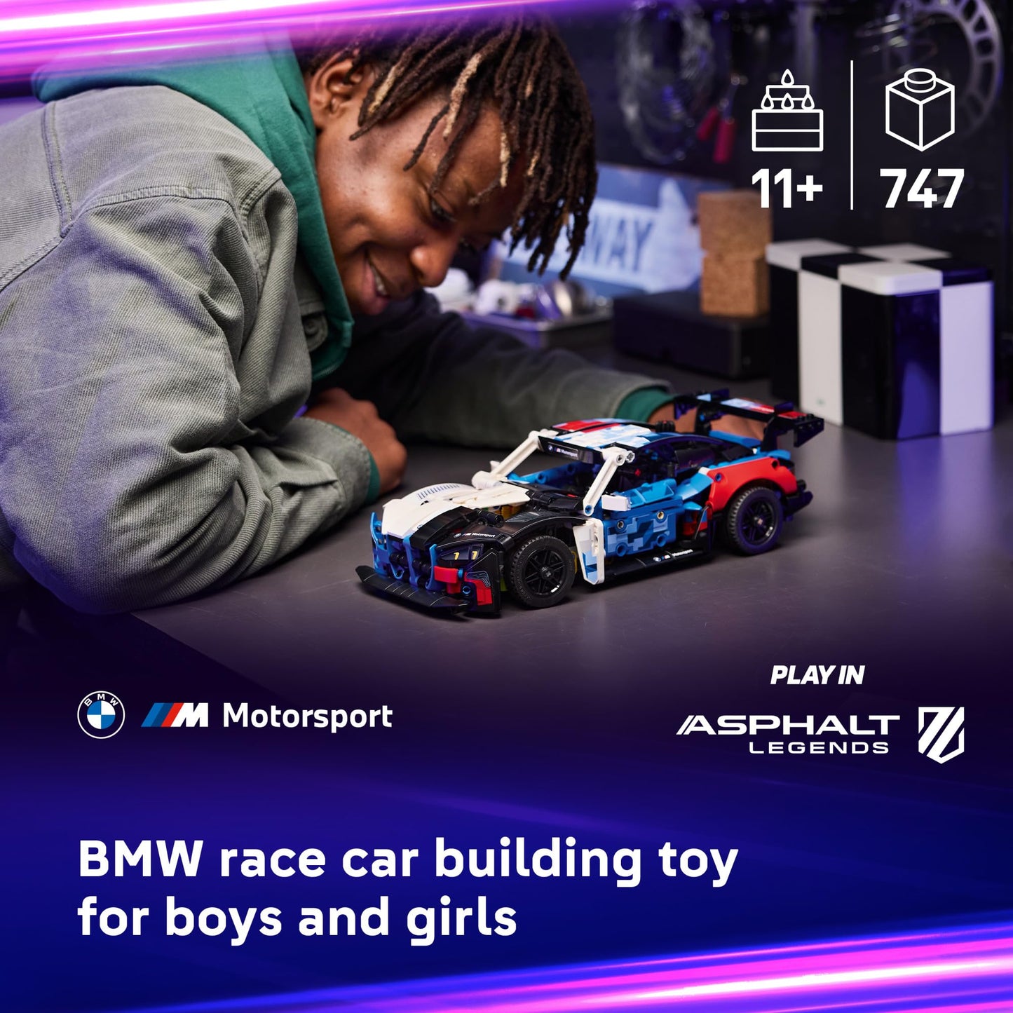 LEGO Technic BMW M4 GT3 EVO Race Car Toy - Building Toy for Boys & Girls, Ages 11+ - Model Car Display Kit for Bedroom Decor - Gift for Birthdays - 42226 🍁 All In One Marketplace Canada