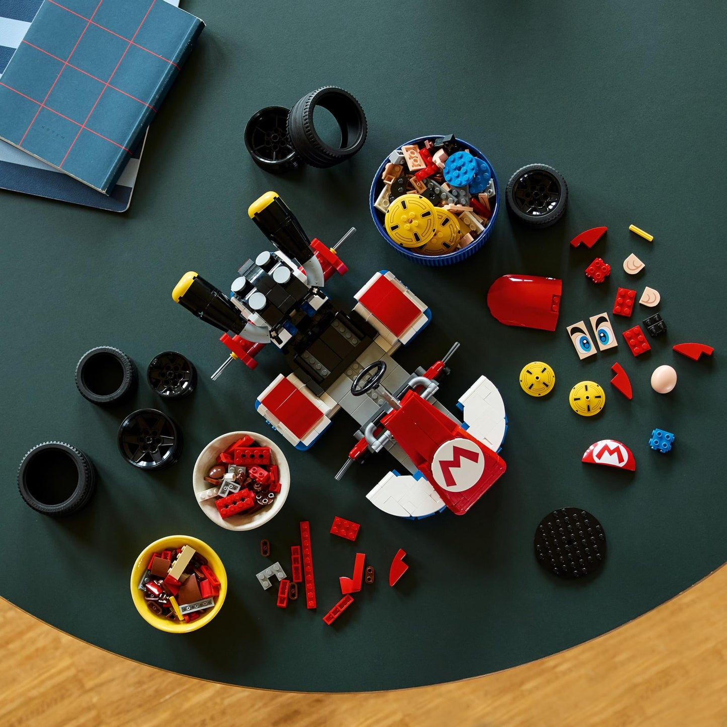 LEGO Super Mario: Mario Kart – Mario & Standard Kart 3D Puzzle for Adults - DIY Book Shelf & Room Decor for Men & Women, Ages 18+ - Arts & Crafts for Adult Gamers - Birthday Gift Idea - 72037 - Available at All In One Marketplace Canada
