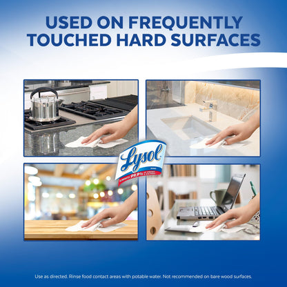 Lysol Thick Strong Disinfecting Wipes, 6 X 75 ct