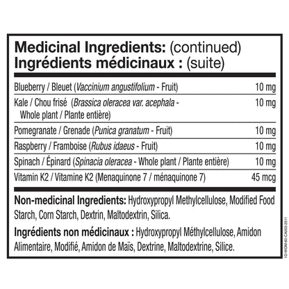 NATURELO One Daily Multivitamin for Women w/Vitamin B12, 60 Ct, Energy Support, Whole Food Daily Women Multivitamin Supplement, Nourish Hair/Skin/Nail, Non-GMO, No Soy, Gluten Free, 2 Month Supply - Available at All In One Marketplace Canada