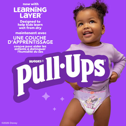 Pull-Ups Girls' Potty Training Pants, 6T-7T (55-75 lbs), 58 Count