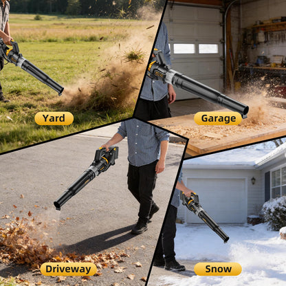 600 CFM Leaf Blower Cordless Compatible with DEWALT 20V MAX Battery 🍁 All In One Marketplace Canada