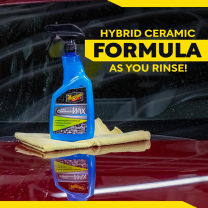 Meguiar's Hybrid Ceramic Wax - Easy to Use Ceramic Wax Protection, 768mL - G190526C