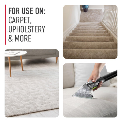 Hoover Prime Professional Carpet Cleaner Solution, 64 oz., Ocean Breeze Scent, Powerful Carpet Shampoo Solution, Remove Tough Stains from Carpet and Upholstery, Pair with Hoover Carpet Cleaner Machine - Available at All In One Marketplace Canada