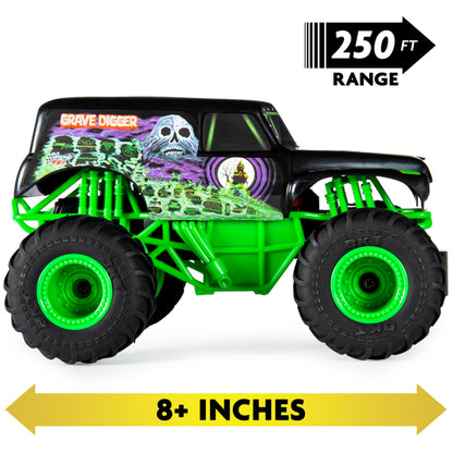 Monster Jam , Official Grave Digger Remote Control Monster Truck Toy, 1:24 Scale, 2.4 GHz, for Ages 4 and Up 🍁 All In One Marketplace Canada
