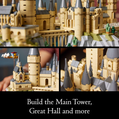 LEGO Harry Potter Hogwarts Castle and Grounds 76419 Building Set, Gift Idea for Adults, Buildable Display Model, Collectible Harry Potter Playset, Recreate Iconic Scenes from The Wizarding World LEGO