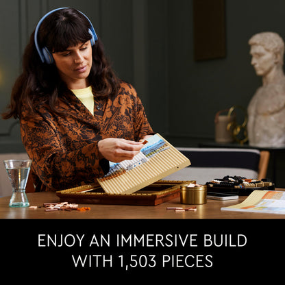LEGO Art Mona Lisa Building Set - Leonardo da Vinci Wall Display, Ages 18+ - DIY Crafts for Men, Women - Great for Puzzle and Art Lovers - Birthday Gift Idea - Includes Detachable Frame - 31213 LEGO