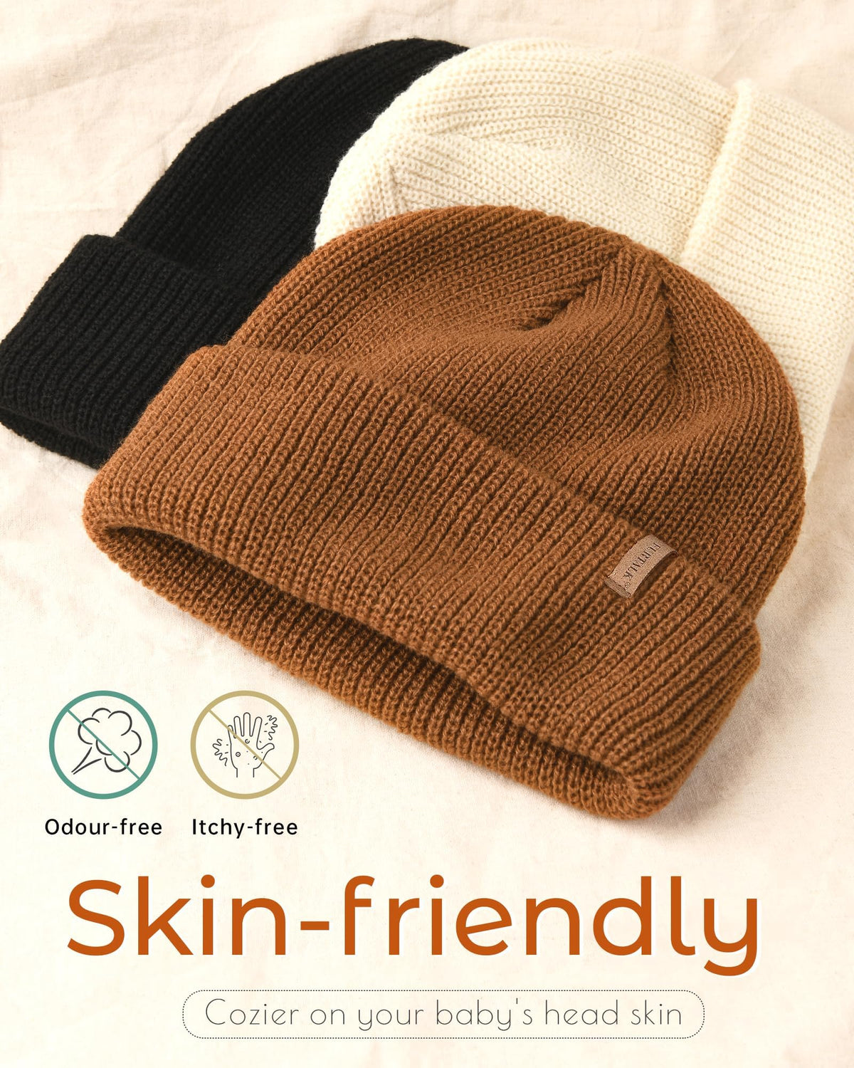 FURTALK Toddler Baby Boys Girls Beanies Kids Winter Hats Children Knit Caps 🍁 All In One Marketplace Canada