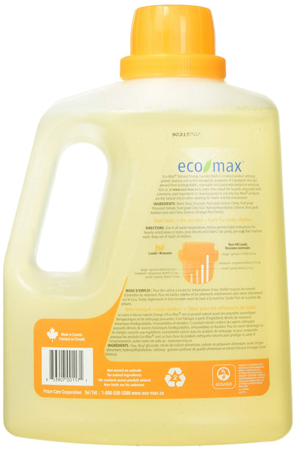 Eco Max Laundry Products-Orange Laundry Wash , 3 l (Pack of 1)